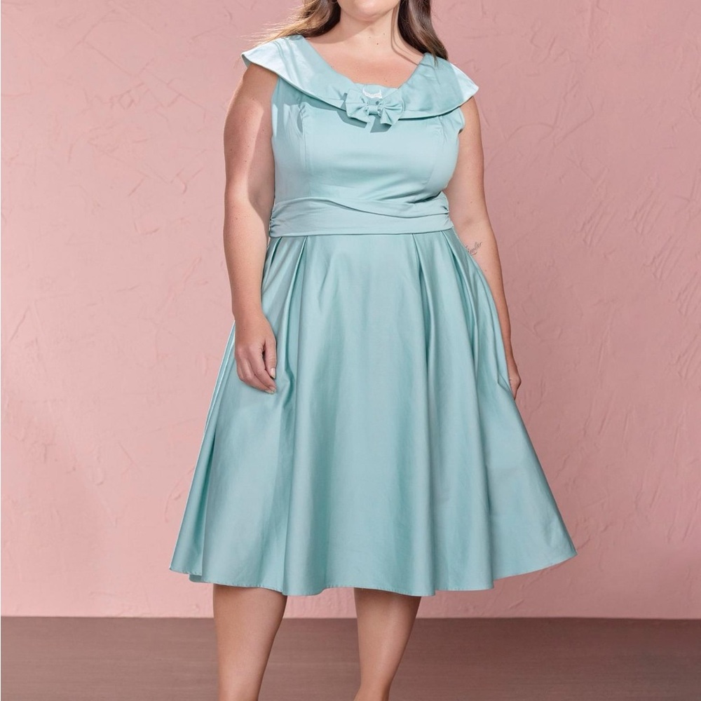 Disney Marvel Her Universe Wandavision Wanda Retro Dress Plus Size Teal